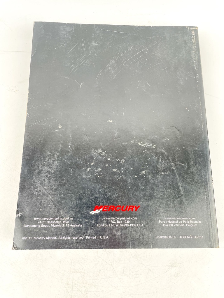 MERCURY SERVICE MANUAL 150 FOURSTROKE 90-8M0060785