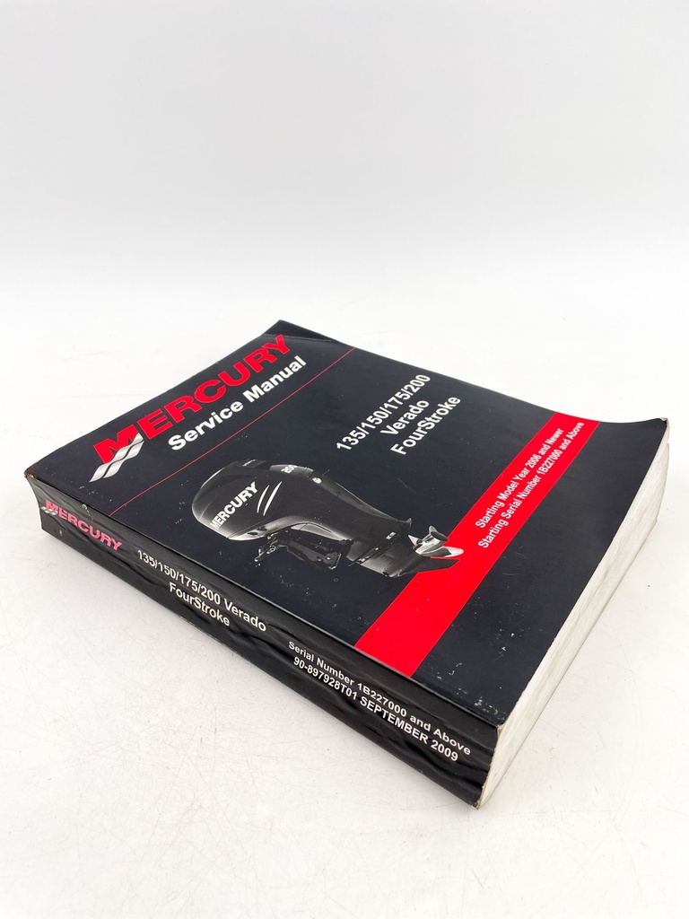 2009 Mercury 135/150/175/200 Verado FourStroke Service Manual 90-897928T01