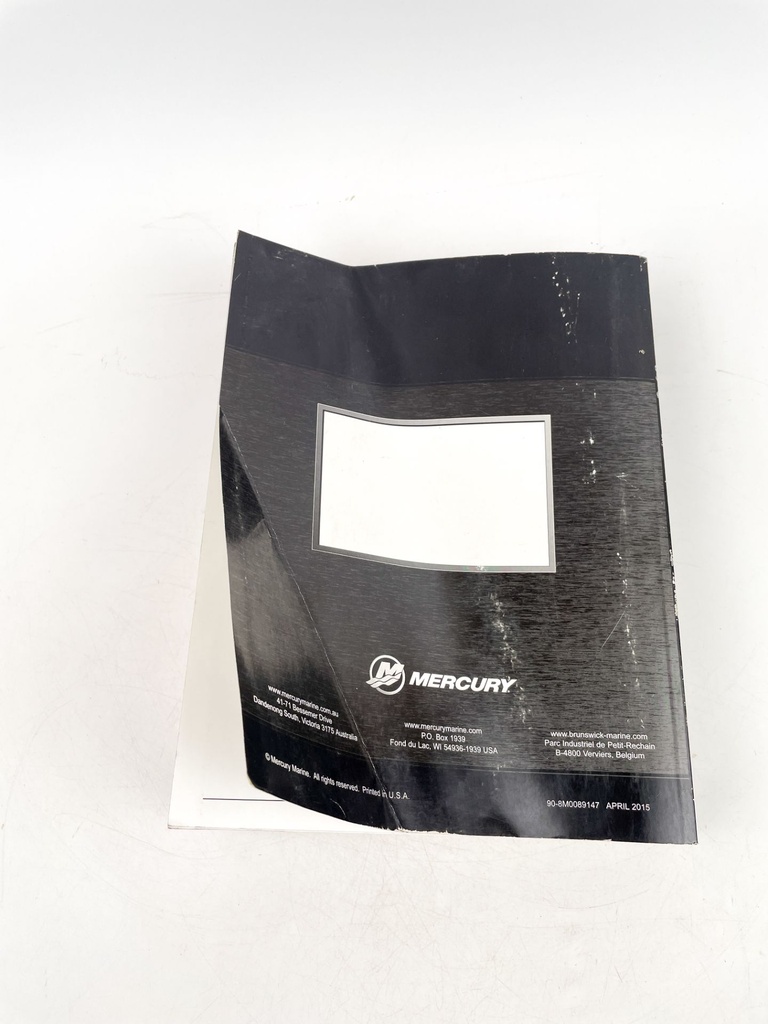 Mercury Outboard Service Repair Manual 200-400R Verado 90-8M0089147