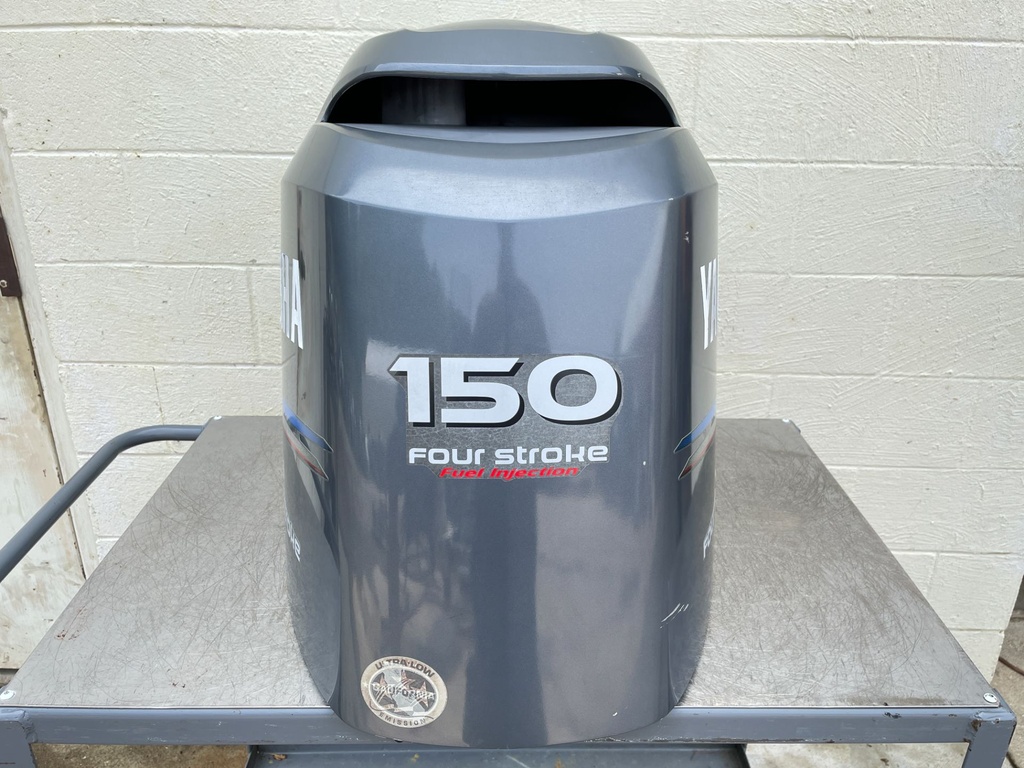 Yamaha F150 150HP 4 Stroke Outboard Top Cover Cowling Hood 2004-2011