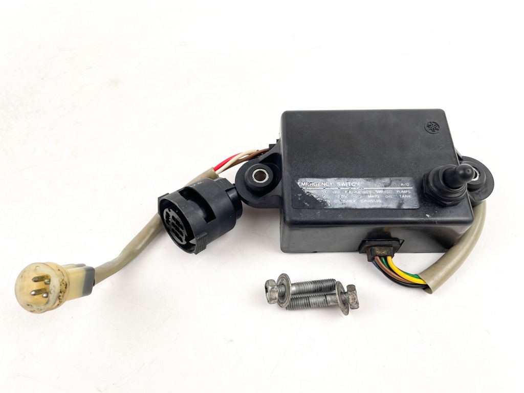 1996 Yamaha 115 HP 2 Stroke Outboard Control Unit Assembly 6E5-85740-02-00 OEM