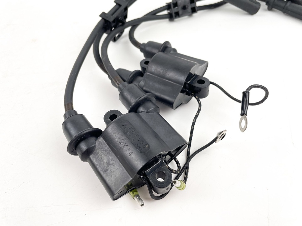 99-04 Yamaha 75 80 90 100HP 4 Stroke Outboard Ignition Coil Set 67F-85570-00-00