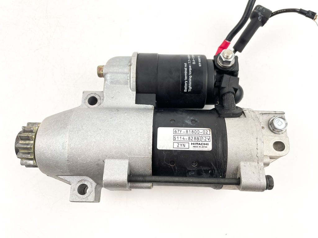 01-04 Yamaha 75 80 90 100 HP 4 Stroke Outboard Starter Motor 67F-81800-02-00