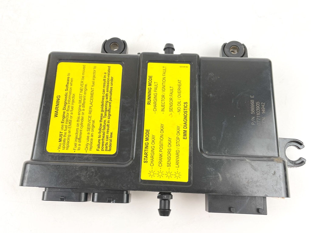 2011 Evinrude 50 HP 2 Stroke Outboard Engine Control Unit ECU 0587128 OEM