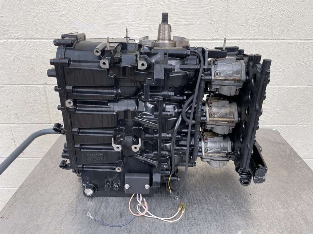 1990 Mercury 75 HP 2 Stroke Outboard Powerhead 13589T93 - Good Compression