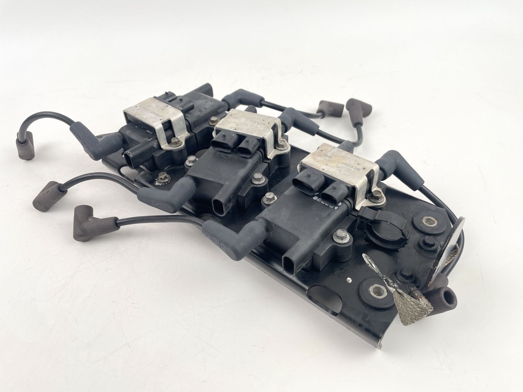 2003 Mercury 200 HP 2 Stroke Outboard Ignition Coil Set W/ Plate 856991A1 OEM