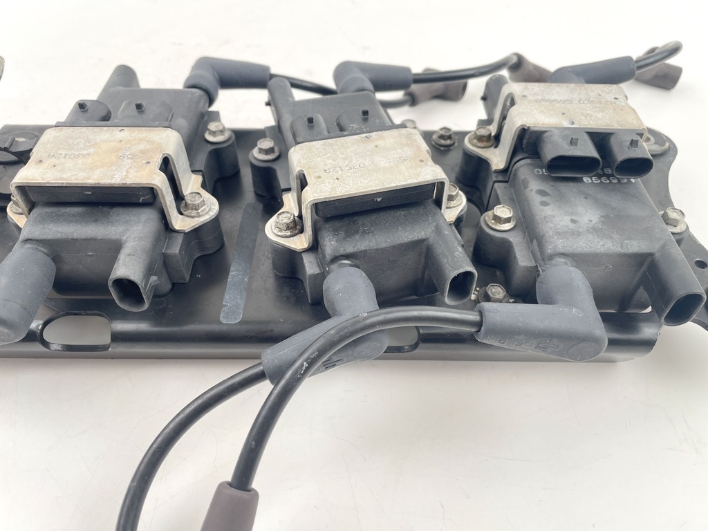 2003 Mercury 200 HP 2 Stroke Outboard Ignition Coil Set W/ Plate 856991A1 OEM