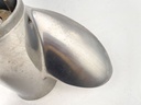 Mercury Quicksilver Laser II 20P Stainless Steel Prop Propeller 48-16990A40