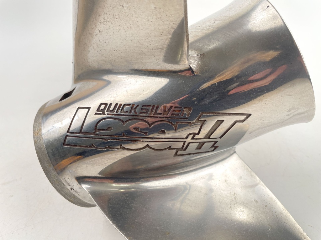 Mercury Quicksilver Laser II 20P Stainless Steel Prop Propeller 48-16990A40