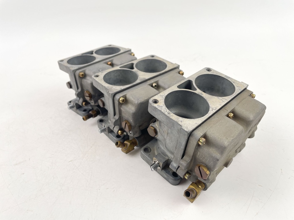 1989 Mercury 150 HP 2 Stroke Outboard Carburetor Set Top Middle Bottom WH-48