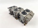 1989 Mercury 150 HP 2 Stroke Outboard Carburetor Set Top Middle Bottom WH-48