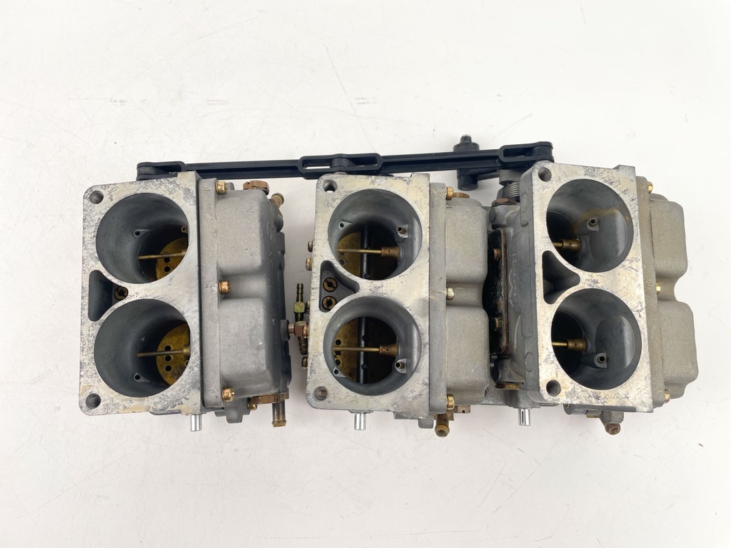 1989 Mercury 150 HP 2 Stroke Outboard Carburetor Set Top Middle Bottom WH-48