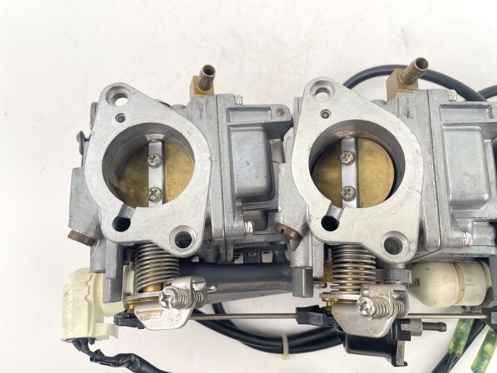 03-04 Yamaha 90HP 4 Stroke Outboard  1 2 3 4 Carburetor Set Of 4 - Good Condition