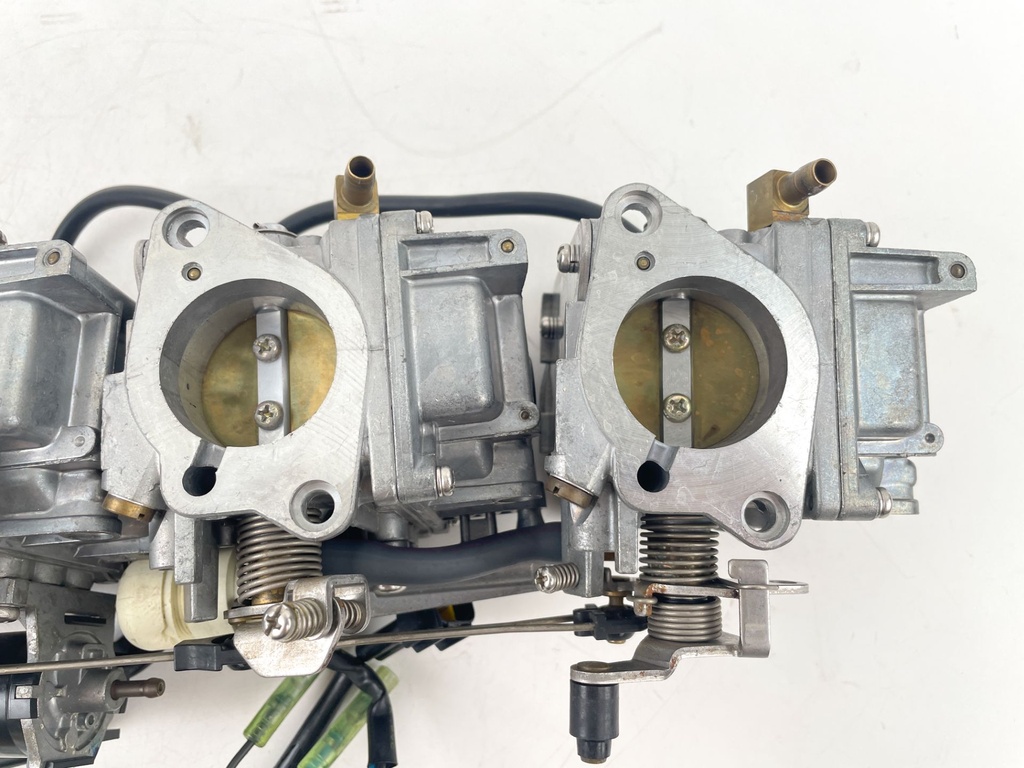 03-04 Yamaha 90HP 4 Stroke Outboard  1 2 3 4 Carburetor Set Of 4 - Good Condition