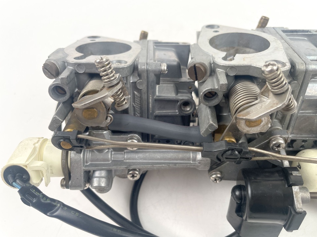 03-04 Yamaha 90HP 4 Stroke Outboard  1 2 3 4 Carburetor Set Of 4 - Good Condition