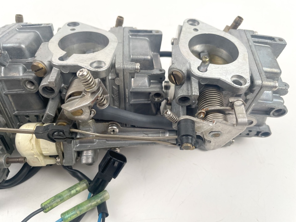 03-04 Yamaha 90HP 4 Stroke Outboard  1 2 3 4 Carburetor Set Of 4 - Good Condition
