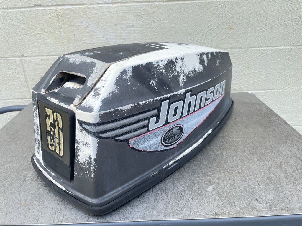1999 Johnson 50 HP 2 Stroke Outboard Top Cowling 5000417 OEM
