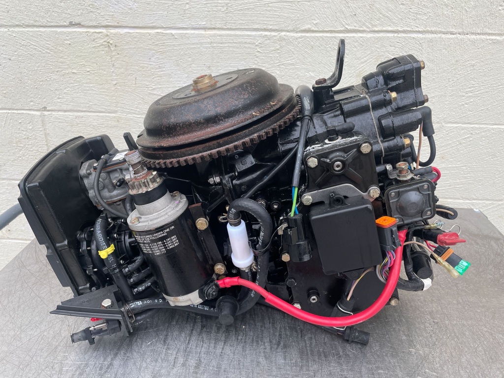 2005 Johnson 50 HP 2 Stroke Outboard Powerhead 0437342 OEM