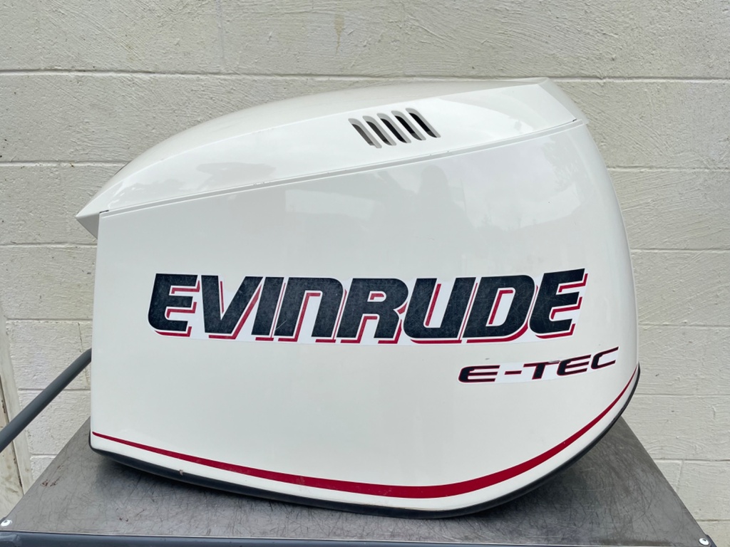 2006 Evinrude 225 HP 2 Stroke Outboard Top Cowling 0285653 OEM