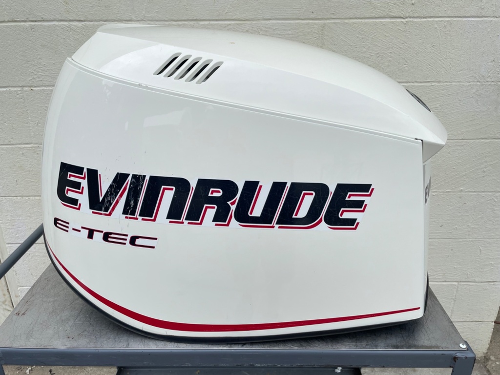 2006 Evinrude 225 HP 2 Stroke Outboard Top Cowling 0285653 OEM