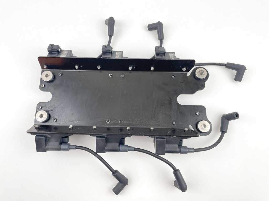 1999 Mercury 225 HP 2 Stroke Outboard Ignition Coil Set W/ Plate 827509T7 OEM