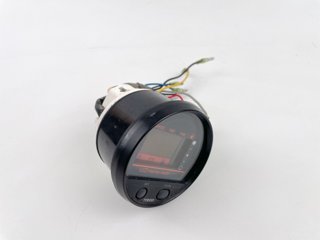 Yamaha LCD Marine Multi Meter Gauge Display Speed Trip Time Fuel - Tested