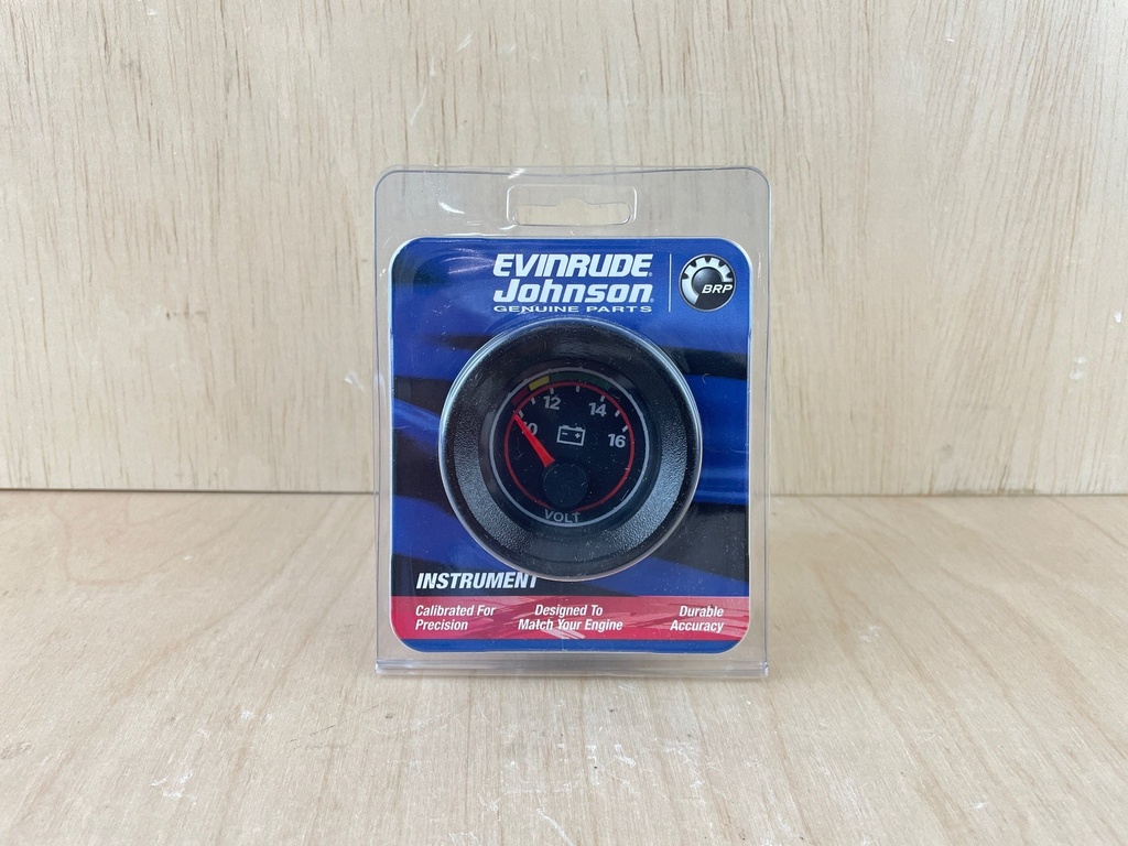 Johnson Evinrude OMC 2" Volt Meter Gauge Assembly 0767208 Brand New