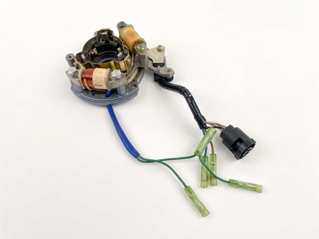 1986 Yamaha 40 HP 2 Stroke Outboard Stator W/ Lighting Coil Assembly 6H4-85510-F0 OEM
