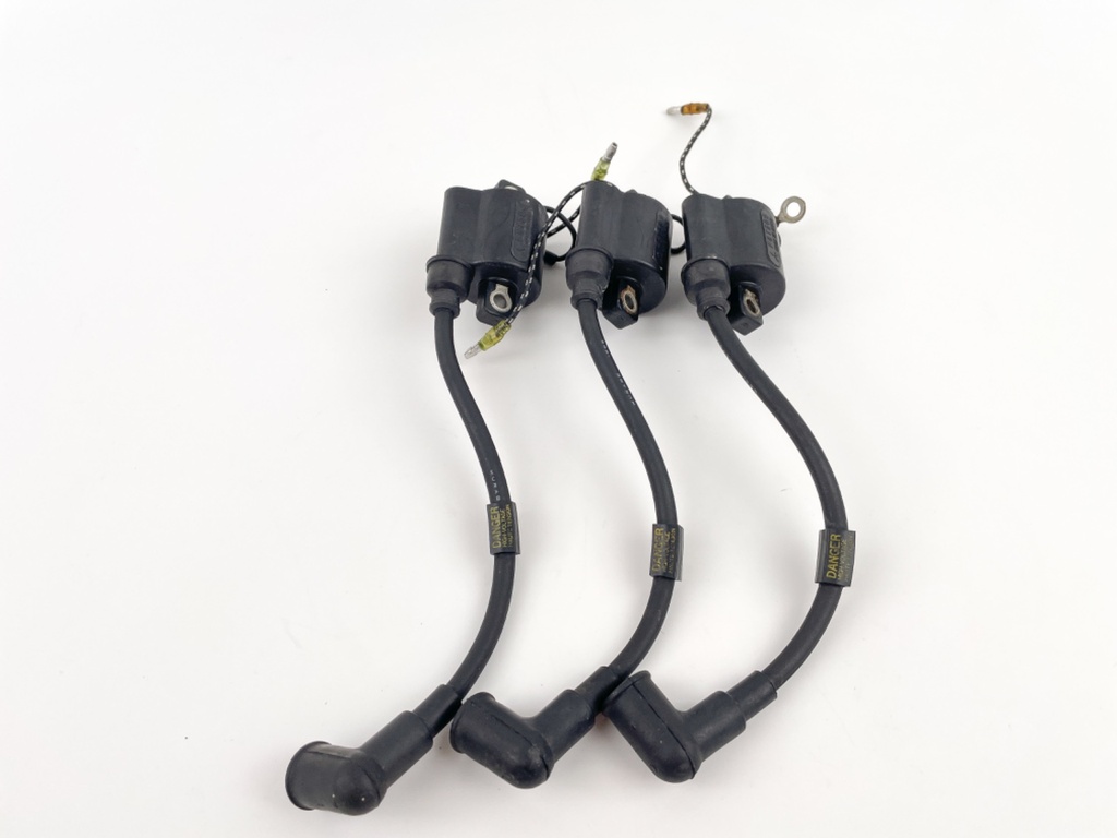 1986 Yamaha 40 HP 2 Stroke Outboard Ignition Coil Set 6H4-85570-20-00 OEM