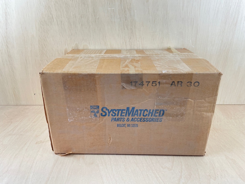 OMC Johnson Top Mount Controls Binnacle Red Plug No Trim / Tilt Brand New 174751