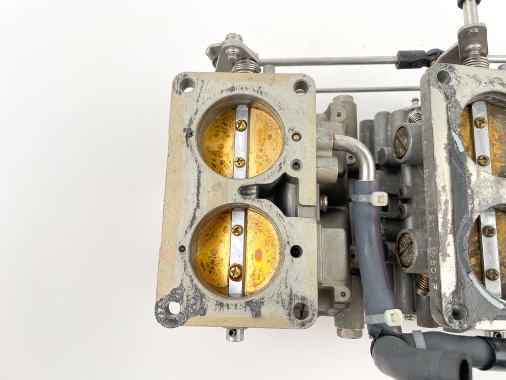 2002 Yamaha 150 HP 2 Stroke Outboard Carburetor Set 64C-14301-S1-00 OEM