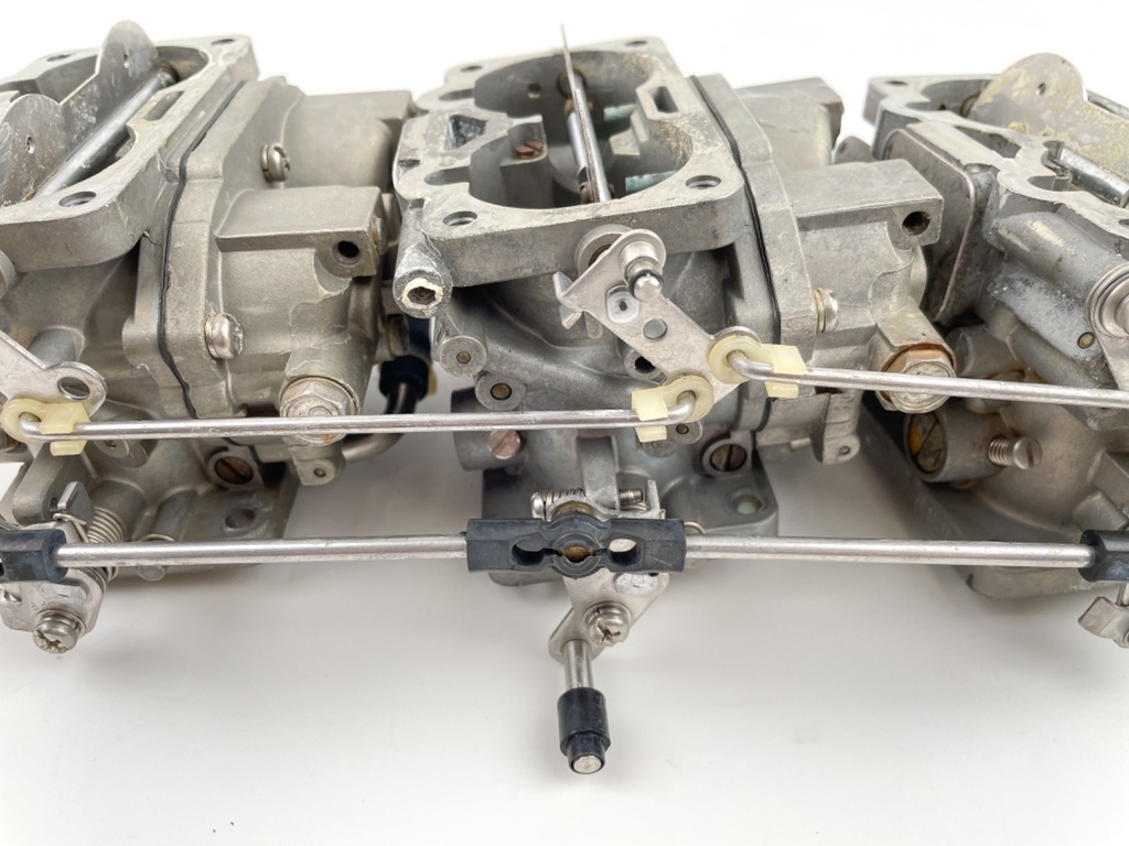 2002 Yamaha 150 HP 2 Stroke Outboard Carburetor Set 64C-14301-S1-00 OEM