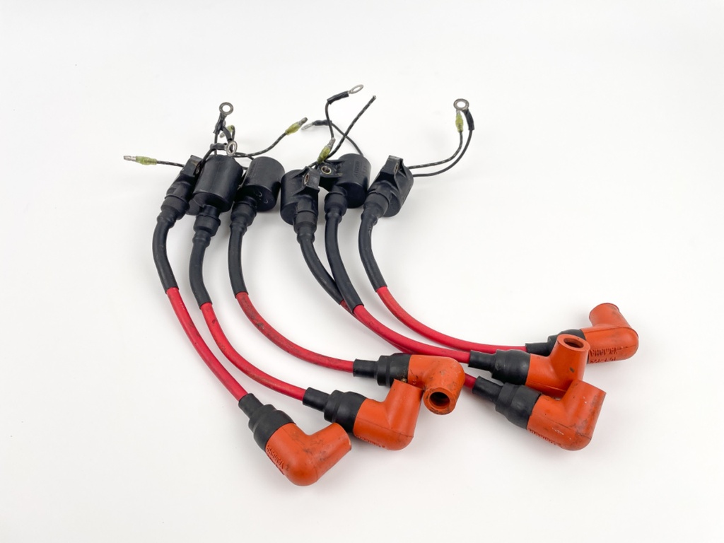 2000 Yamaha 250 HP 2 Stroke Outboard Ignition Coil Set 61A-85570-00-00 OEM