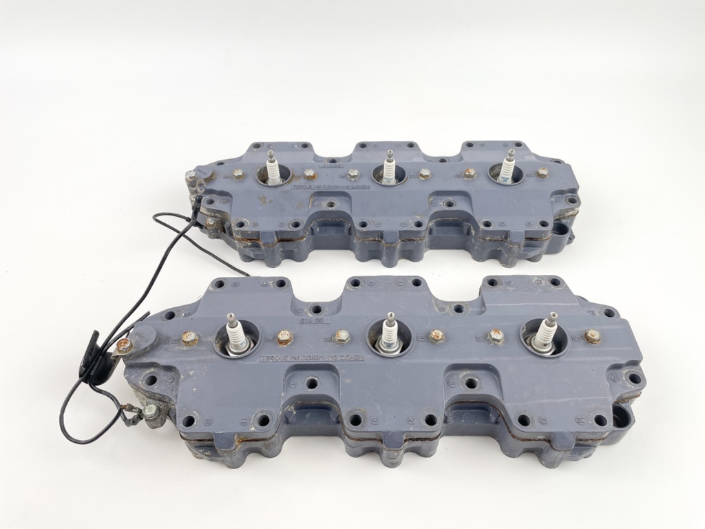 2000 Yamaha 250 HP 2 Stroke Outboard Cylinder Head Set 62J-11111-01-1S OEM