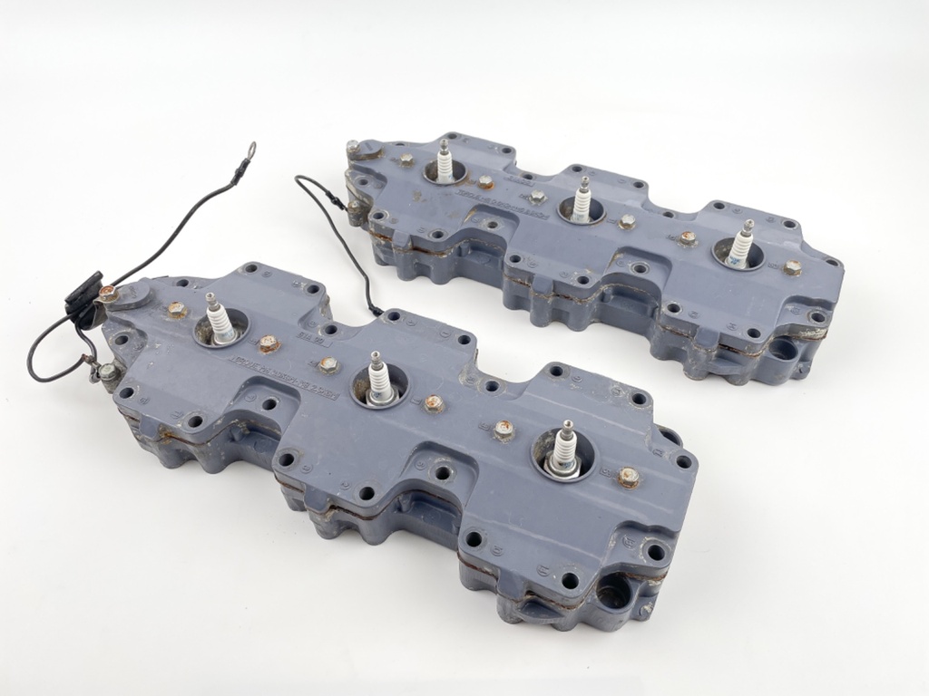 2000 Yamaha 250 HP 2 Stroke Outboard Cylinder Head Set 62J-11111-01-1S OEM