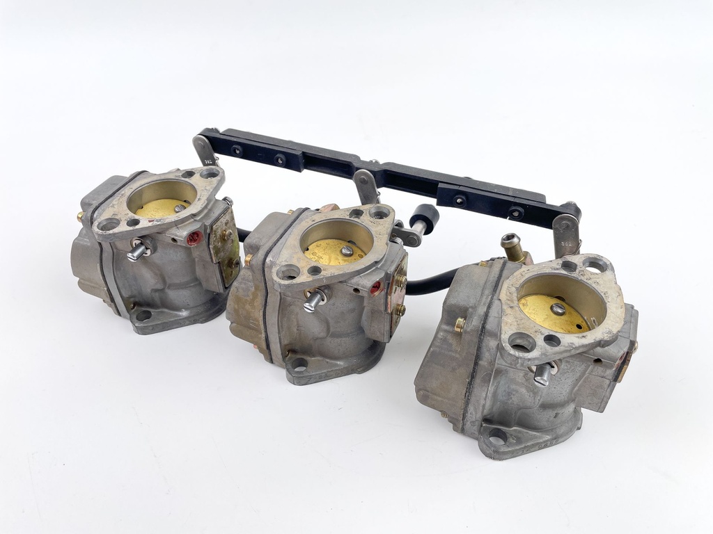 1989 Mercury 70 HP 2 Stroke Outboard Carburetor Set 9012A27 OEM