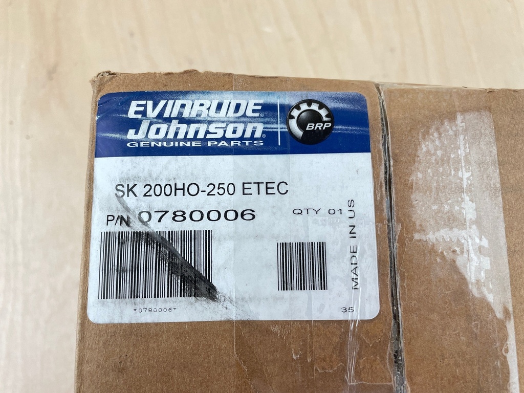 Evinrude BRP Etec 200HO - 250HP Outboard Service Kit 0780006 OEM Brand New