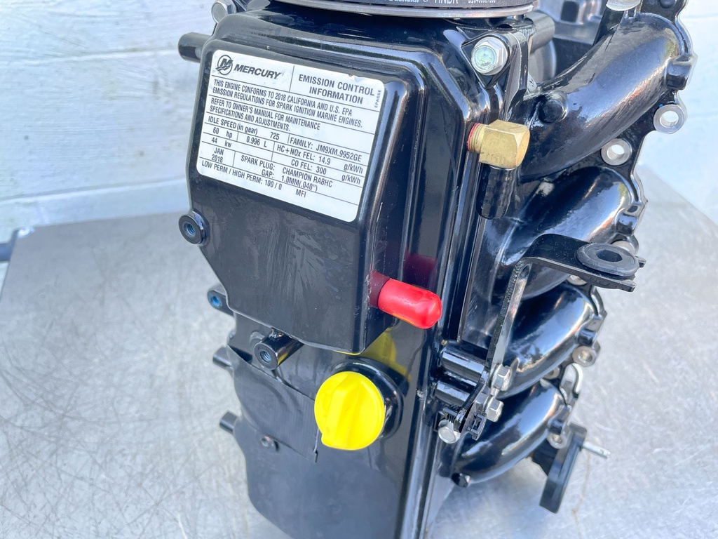 2018 Mercury 60 HP 4 Stroke Outboard Powerhead 893678T03 OEM