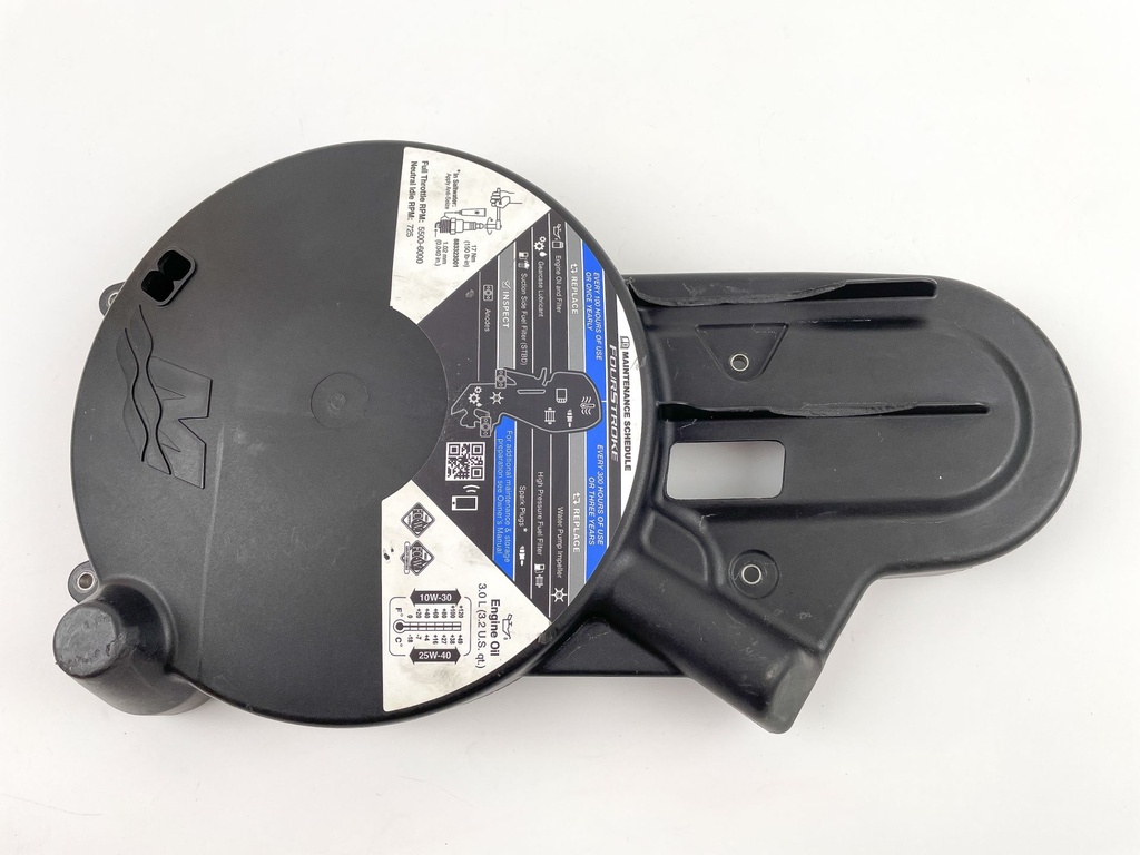 2018 Mercury 60 HP 4 Stroke Outboard Flywheel Cover 859284T2 OEM