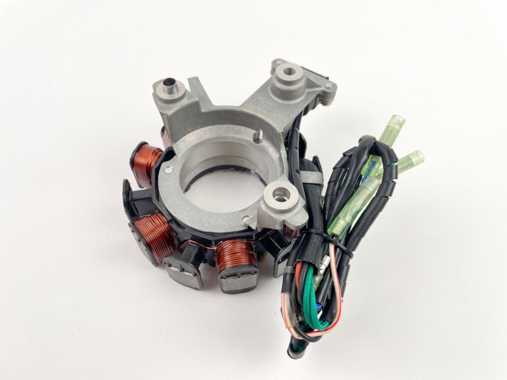 2001 Yamaha 9.9 HP 4 Stroke Outboard Coil Pulser Base Stator Assembly 6G9-85510-01-00 OEM