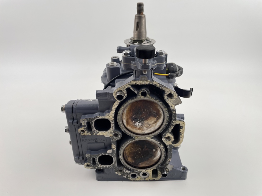 2001 Yamaha 9.9 HP 4 Stroke Outboard Crankcase Short Block Assembly 6G8-15100-05-1S OEM