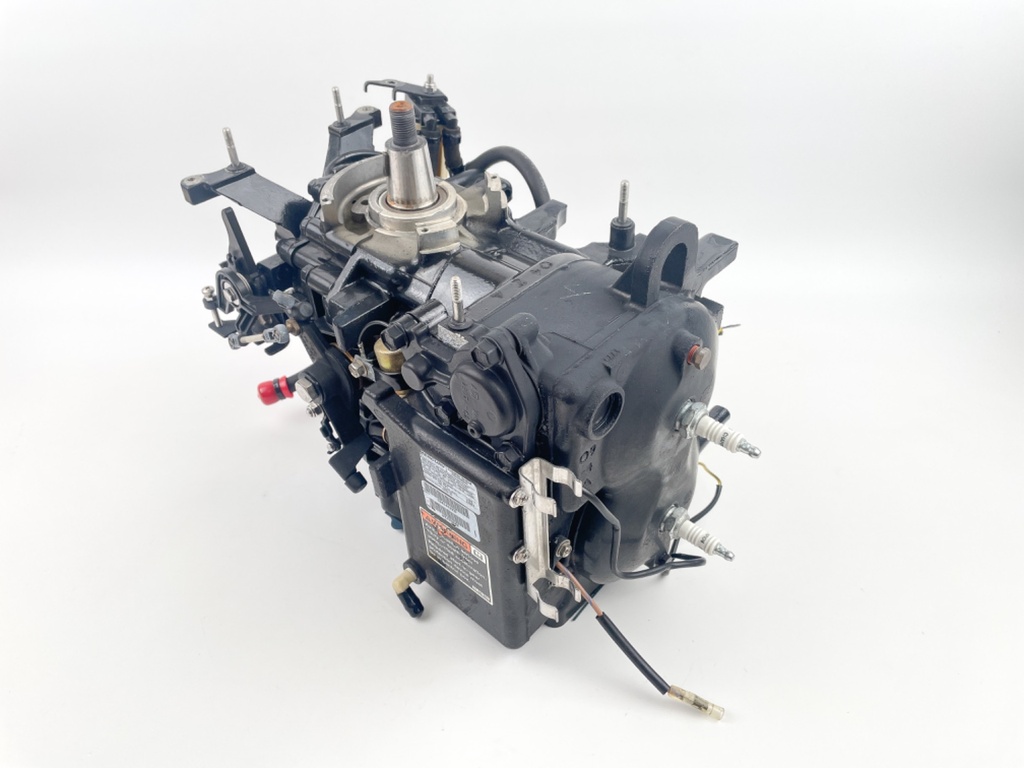 2002 Mercury 40 HP 2 Stroke Outboard Powerhead 8M0063311 - Test Ran