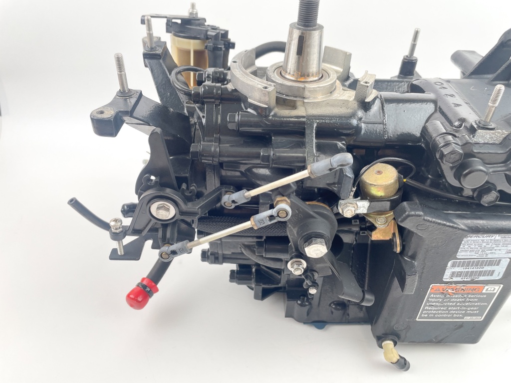 2002 Mercury 40 HP 2 Stroke Outboard Powerhead 8M0063311 - Test Ran