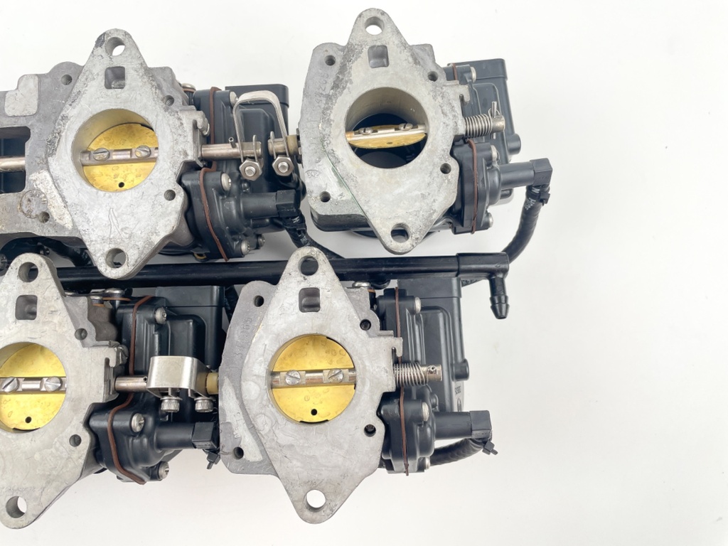 1997 Johnson 200 HP 2 Stroke Outboard Carburetor Set 0437323 OEM