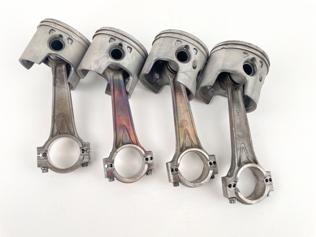 1997 Johnson 200 HP 2 Stroke Outboard Piston & Connecting Rod Set 0436254 OEM