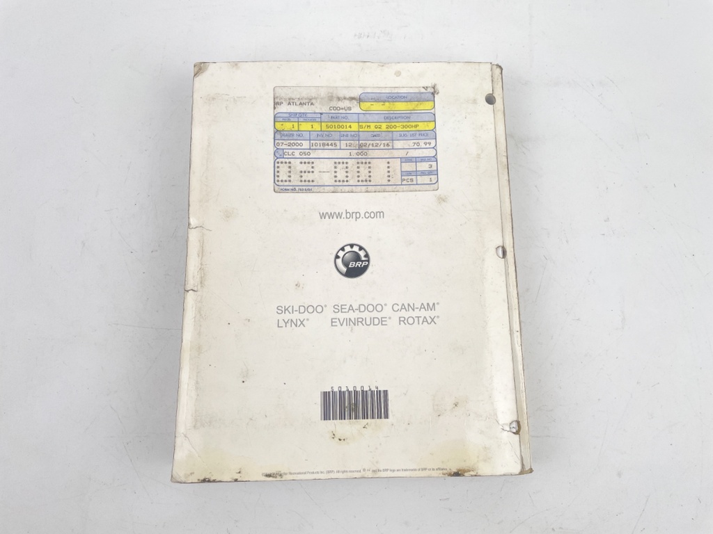 Evinrude Service Manual E-Tec AB, AF & AG & Newer E-TEC G2 200, 225, 250, 300 HP 5010014