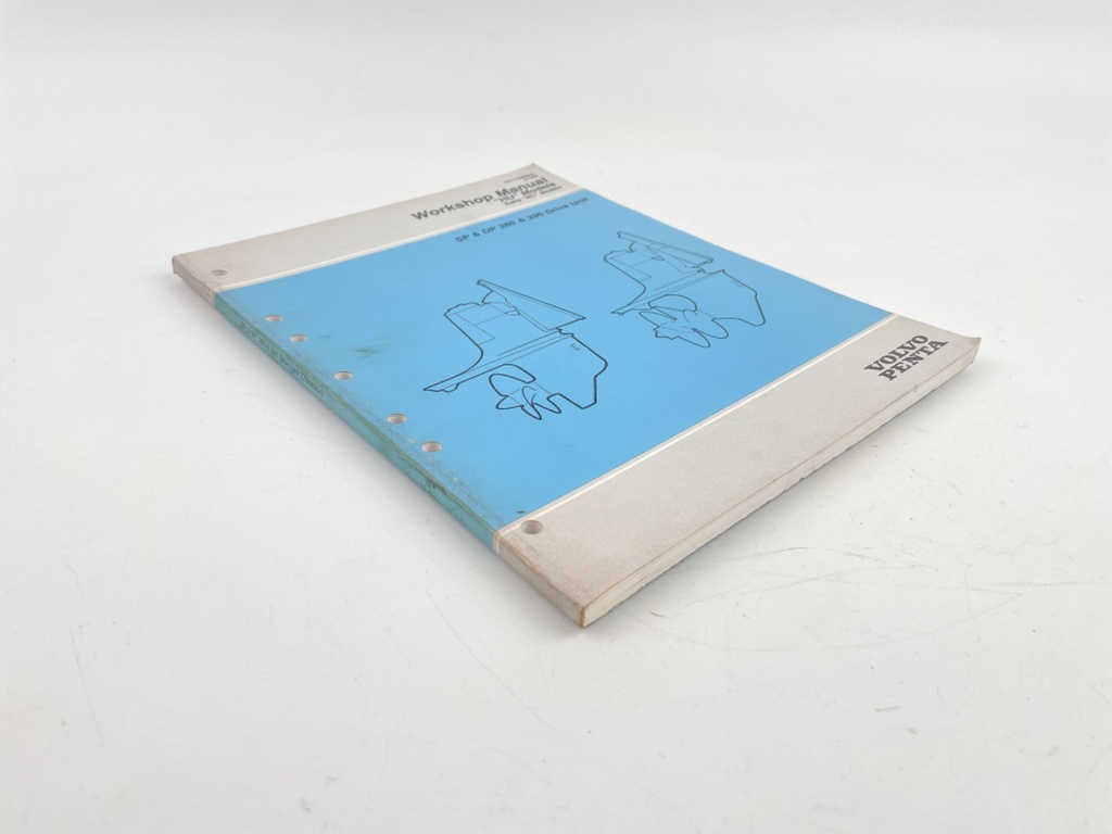 1995 Volvo "HU" Early "NC" Workshop Manual SP/DP-S Drive Unit 7788855-0