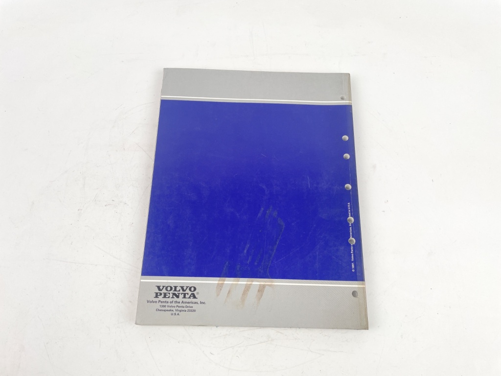 1997 Volvo Penta Factory Manual SX DP-S Drive & Transom LK Models 7797367-5