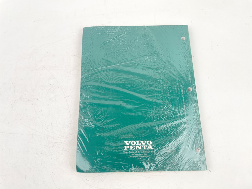 2000 Volvo Penta EFI Diagnostic Workshop Manual 8.1 Litre Gi GXi 7797351