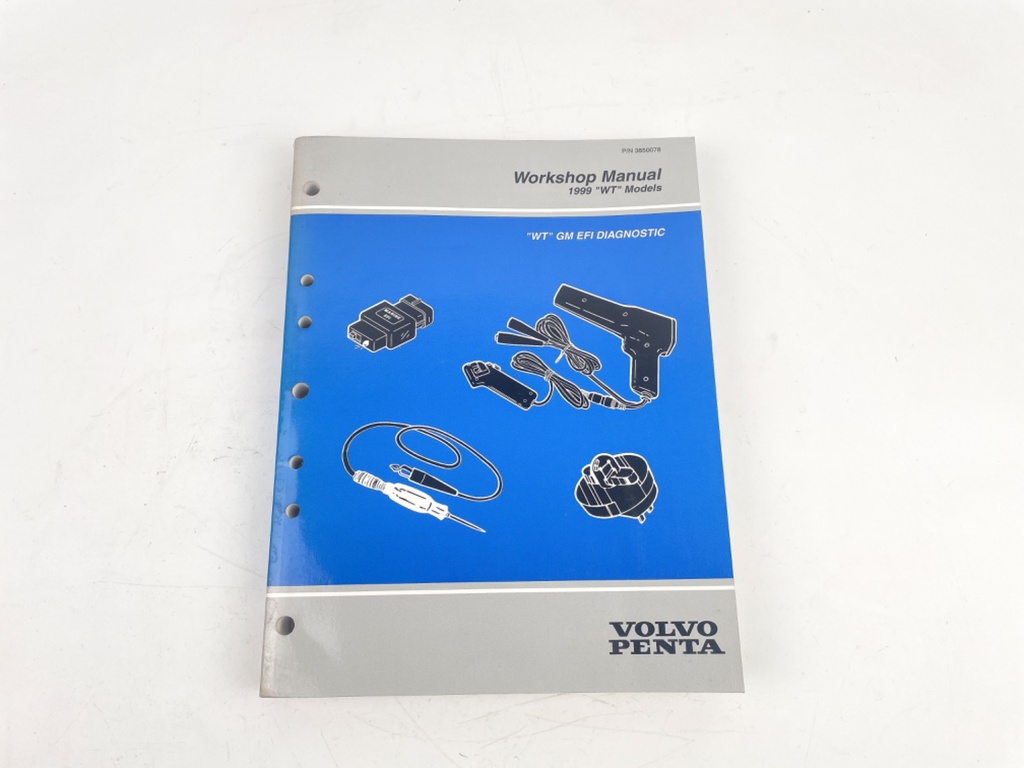 Volvo Penta Workshop Manual 1999 WT Models GM EFI Diagnostic 3850078
